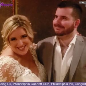 Philadelphia Wedding DJ, Philadelphia Quartett Club, Philadelphia PA, Congrats Casey & Tyler